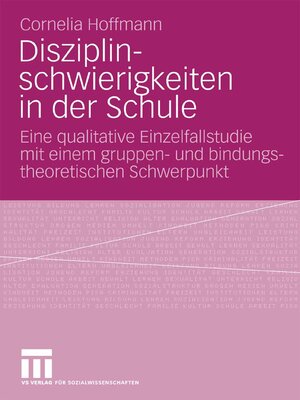 cover image of Disziplinschwierigkeiten in der Schule